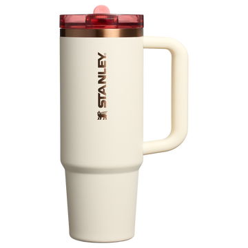The Quencher ProTour Flip Straw Tumbler | 30 OZ Cream Rose Gold Cream Rose Gold