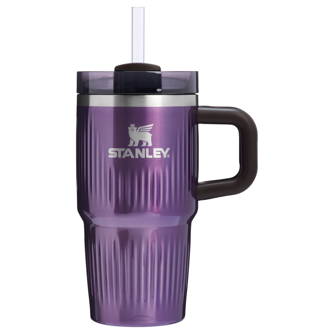 The Quencher H2.0 Fluted Tumbler with Handle | 20 OZ Wisteria Shine Wisteria Shine