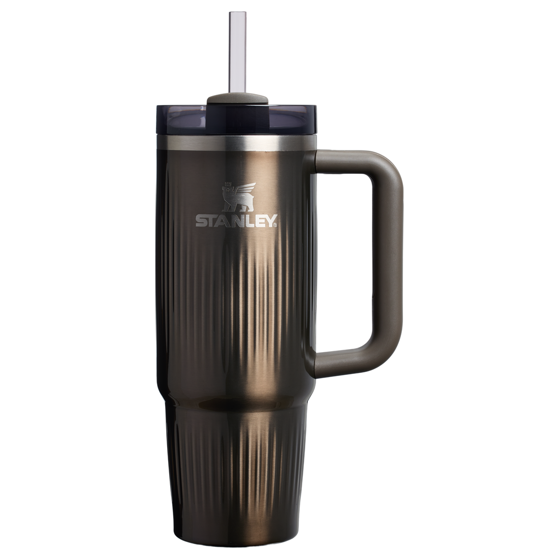 The Quencher H2.0 Fluted Tumbler | 30 OZ Gunmetal Shine Gunmetal Shine