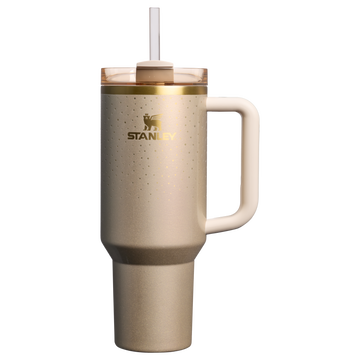 The Cheers & Cheer Quencher H2.0 Flowstate Tumbler | 40 OZ Prosecco Shimmer Prosecco Shimmer