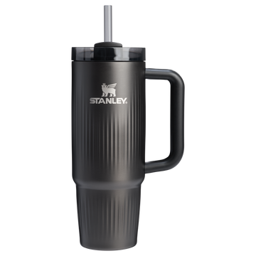 The Quencher H2.0 Fluted Tumbler | 30 OZ Black Black