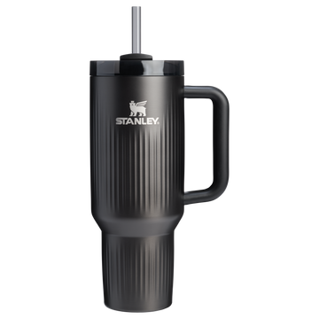 The Quencher H2.0 Fluted Tumbler | 40 OZ Black Black