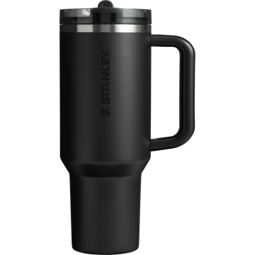 The Quencher ProTour Flip Straw Tumbler | 40 OZ Black 2.0 Black 2.0