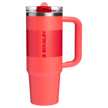 The Quencher ProTour Flip Straw Tumbler | 30 OZ Hot Coral Fade Hot Coral Fade