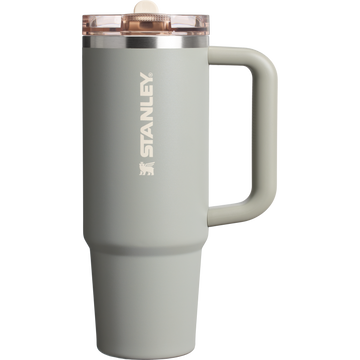 The Quencher ProTour Flip Straw Tumbler | 30 OZ Sage Grey Sage Grey
