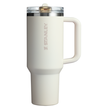 The Quencher ProTour Flip Straw Tumbler | 40 OZ Cream Cream