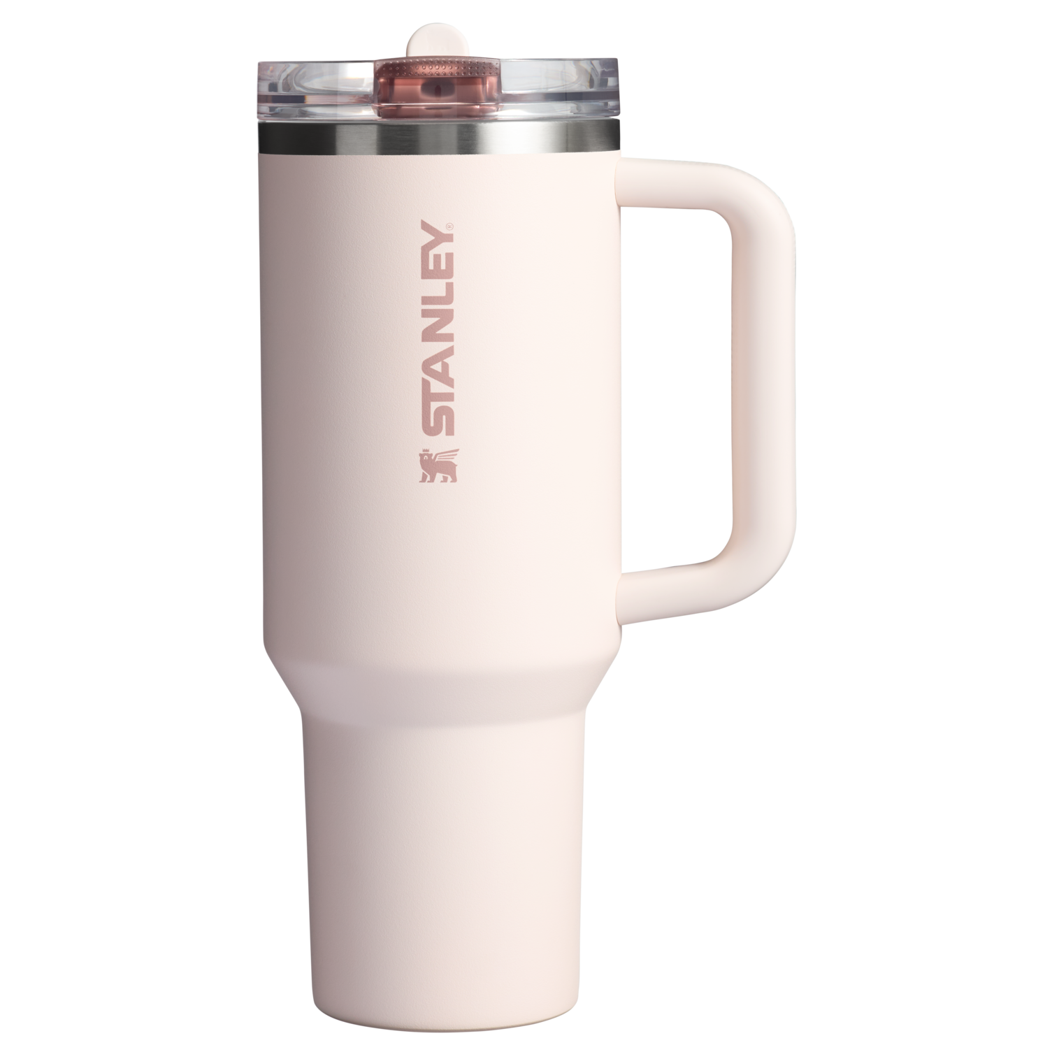 The Quencher ProTour Flip Straw Tumbler | 40 OZ Rose Quartz Rose Quartz