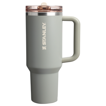 The Quencher ProTour Flip Straw Tumbler | 40 OZ Sage Grey Sage Grey