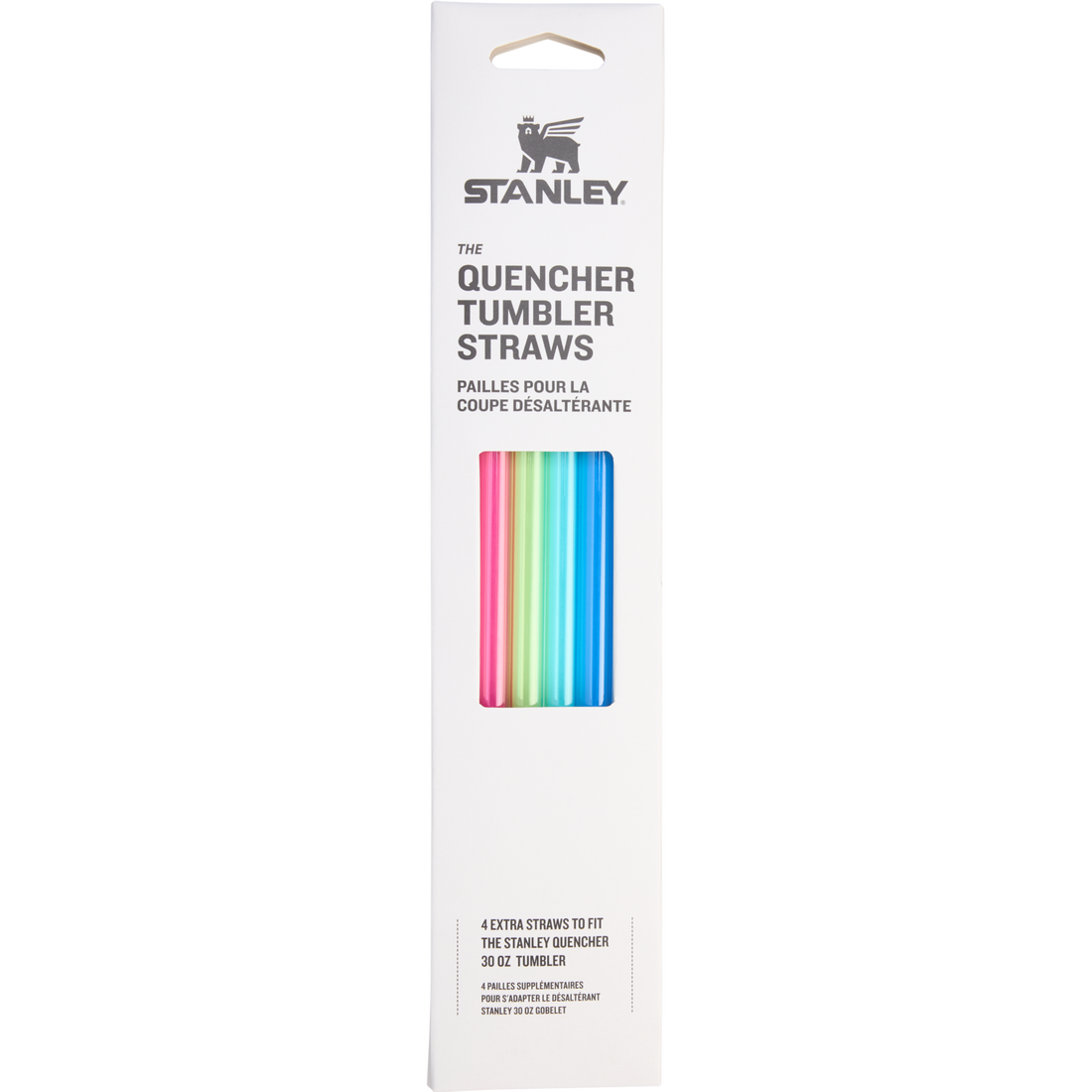 Adventure Quencher Travel Tumbler Straws | 30 OZ | 4-Pack Summer Summer