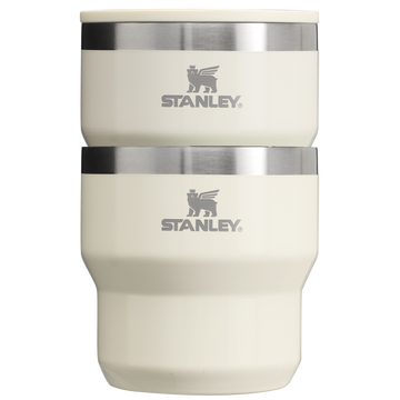 The Stay-Hot Stacking Cup 2-Piece Set | 10 OZ Cream Gloss Cream Gloss