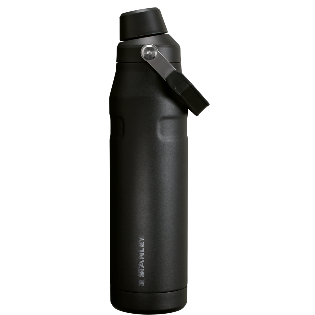 IceFlow Bottle with Fast Flow Lid | 36 OZ Black 2.0 Black 2.0