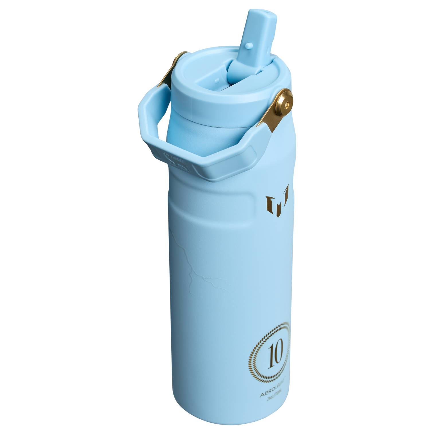 Messi x Stanley 1913 IceFlow Flip Straw 2.0 Bottle Messi Striker Blue Messi Striker Blue