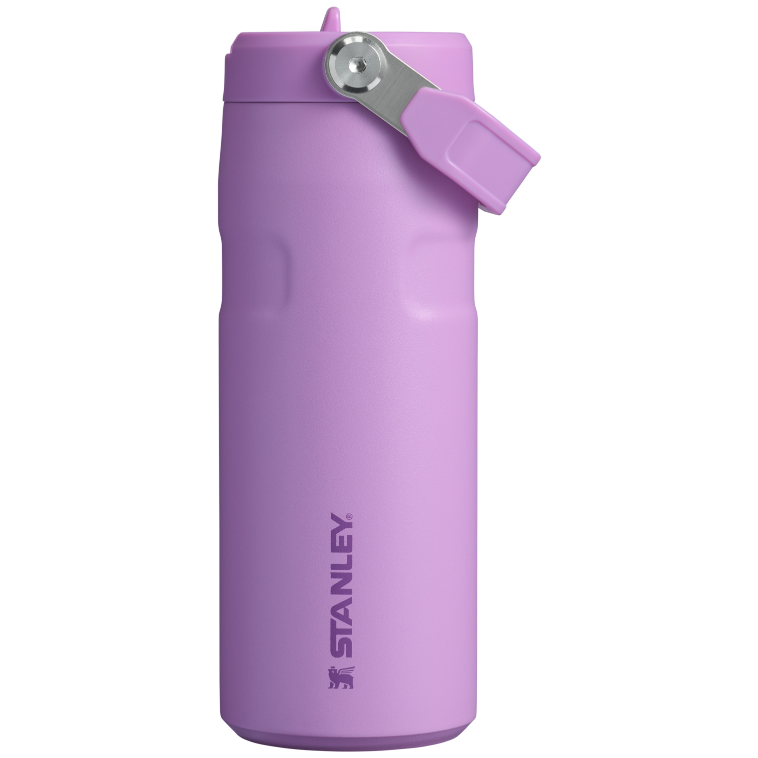 The IceFlow Bottle with Flip Straw Lid | 16 oz Lilac Lilac