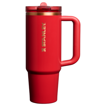The Cheers & Cheer Quencher ProTour Flip Straw Tumbler | 30 OZ Holly Berry Gloss Holly Berry Gloss