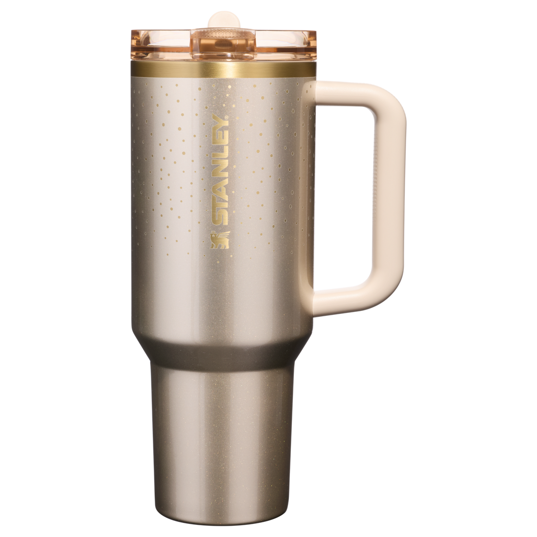 The Cheers & Cheer Quencher ProTour Flip Straw Tumbler | 40 OZ Prosecco Shimmer Prosecco Shimmer