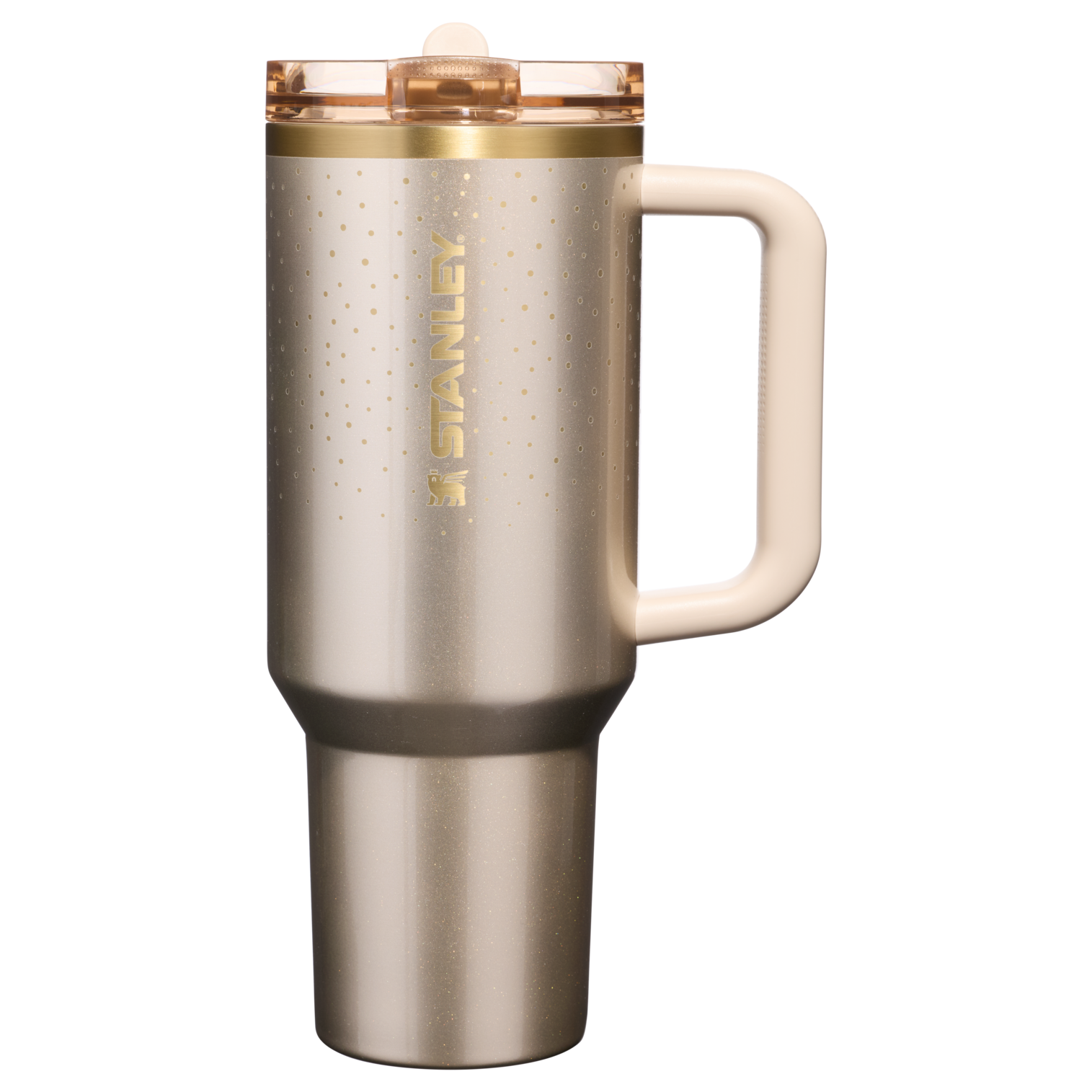 The Cheers & Cheer Quencher ProTour Flip Straw Tumbler | 40 OZ Prosecco Shimmer Prosecco Shimmer