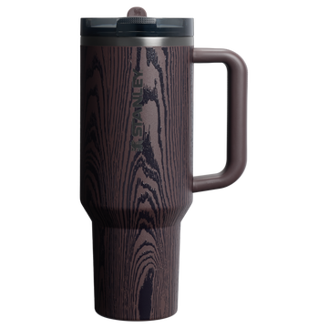 The Cheers & Cheer Quencher ProTour Flip Straw Tumbler | 40 OZ Redwood Woodgrain Redwood Woodgrain