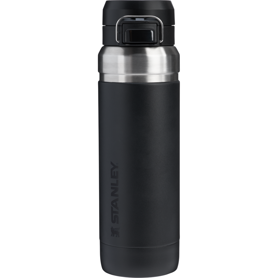 The Quick Flip Go Bottle | 36 OZ Black Black