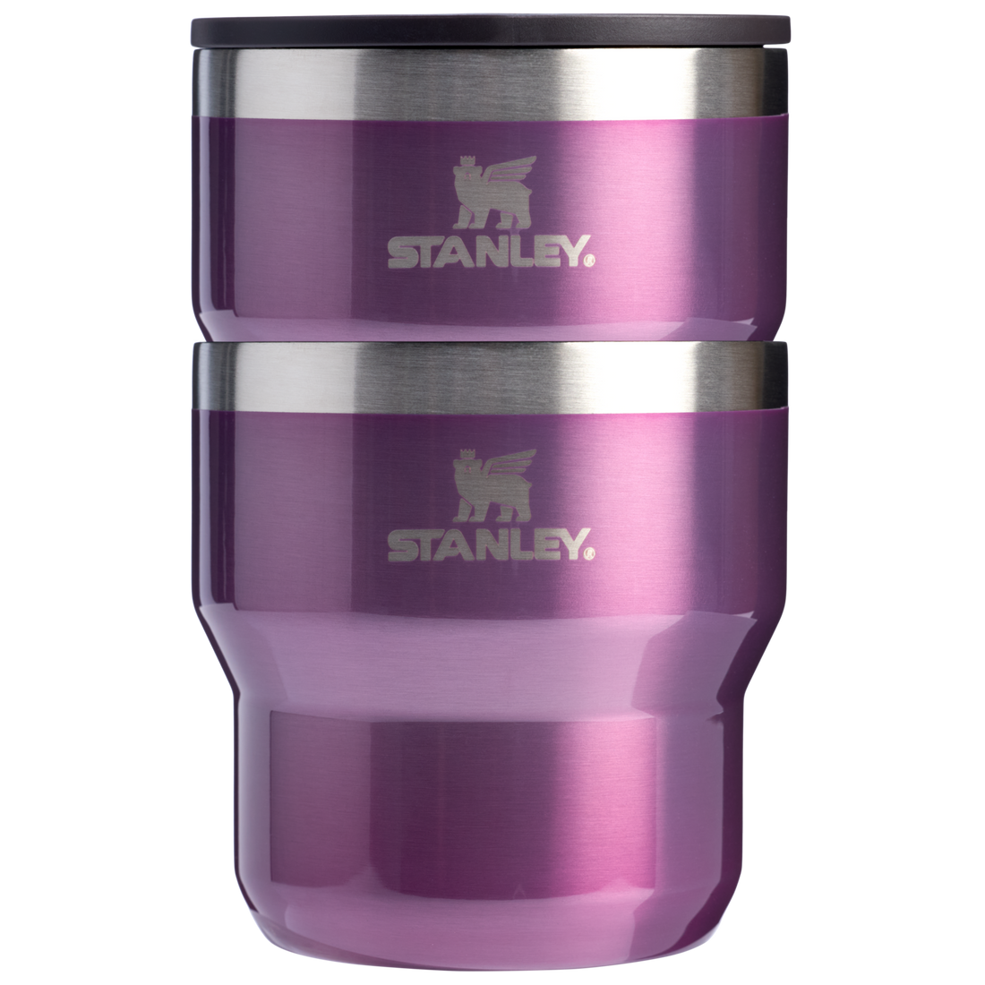 The Stay-Hot Stacking Cup 2-Piece Set | 10 OZ Wisteria Shine Wisteria Shine