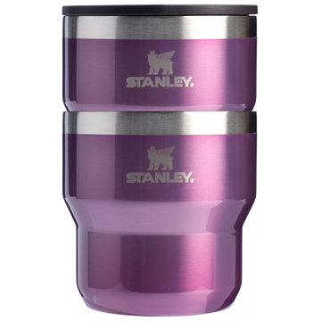 The Stay-Hot Stacking Cup 2-Piece Set | 10 OZ Wisteria Shine Wisteria Shine