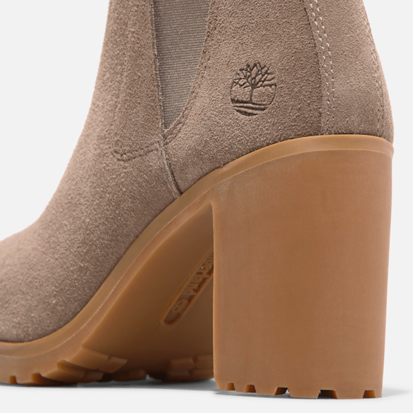 Timberland Allington Chelsea Boot Taupe Suede Women'S