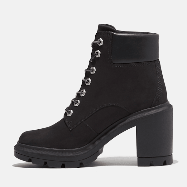 Timberland Allington Heights Boot Black Nubuck Women'S