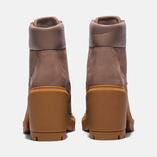 Timberland Allington Heights Boot Taupe Nubuck Women'S