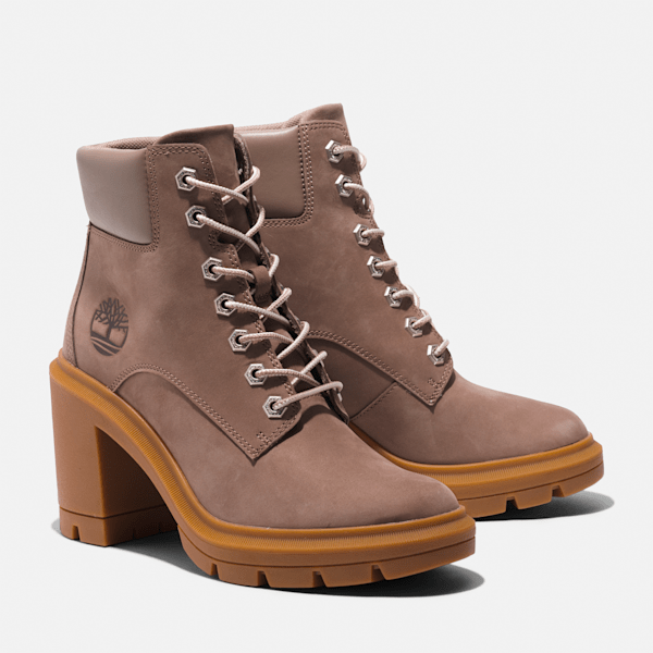 Timberland Allington Heights Boot Taupe Nubuck Women'S