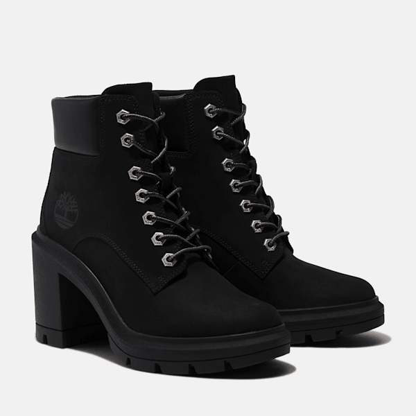 Timberland Allington Heights Boot Black Nubuck Women'S