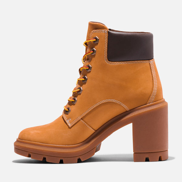 Timberland Allington Heights Boot Wheat Nubuck Women'S
