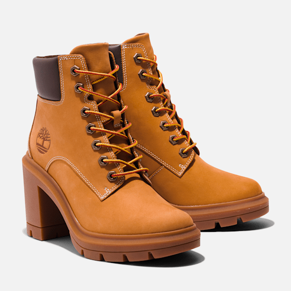 Timberland Allington Heights Boot Wheat Nubuck Women'S