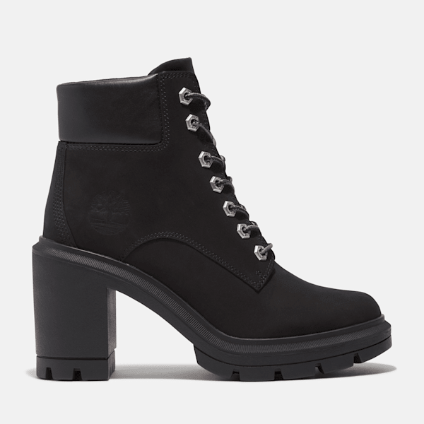 Timberland Allington Heights Boot Black Nubuck Women'S