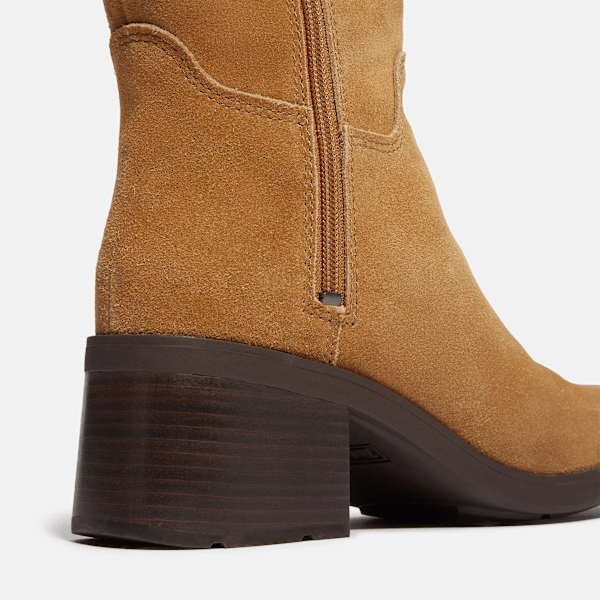 Timberland Bellevaux Tall Boot Medium Brown Suede Women'S