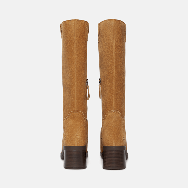 Timberland Bellevaux Tall Boot Medium Brown Suede Women'S