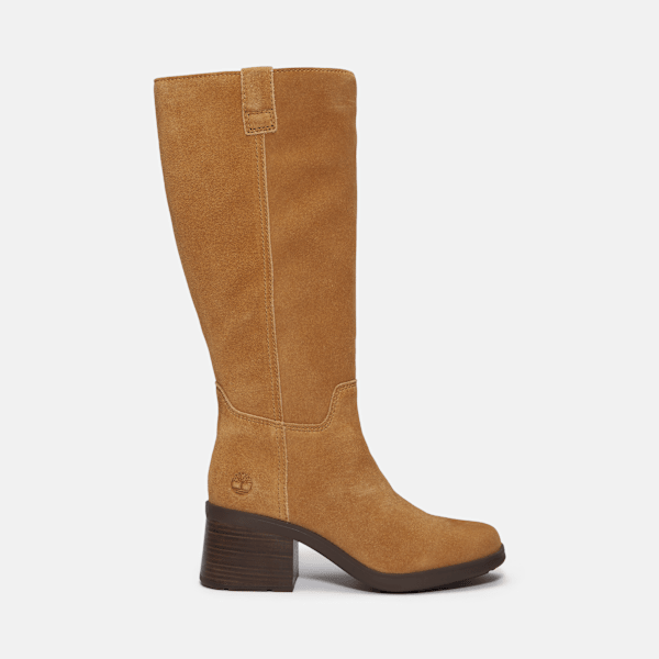 Timberland Bellevaux Tall Boot Medium Brown Suede Women'S
