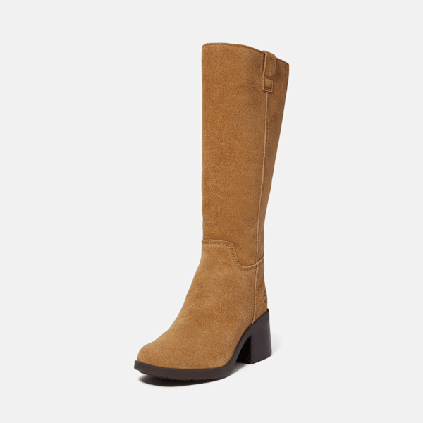 Timberland Bellevaux Tall Boot Medium Brown Suede Women'S