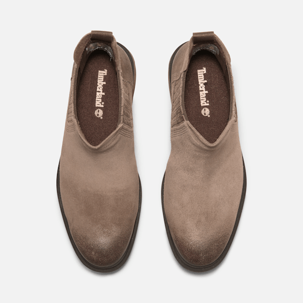 Timberland Brimfield Chelsea Boot Brown Suede Women'S