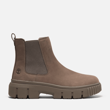 Timberland Greyfield Chelsea Boot Brown Nubuck Women'S