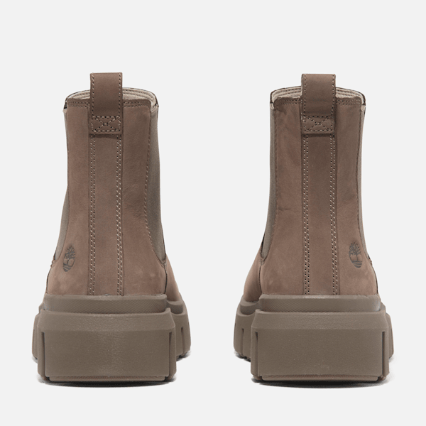 Timberland Greyfield Chelsea Boot Brown Nubuck Women'S