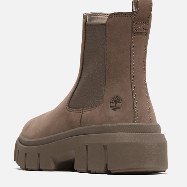 Timberland Greyfield Chelsea Boot Brown Nubuck Women'S