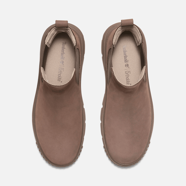 Timberland Greyfield Chelsea Boot Brown Nubuck Women'S