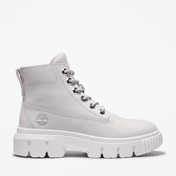Timberland Greyfield Mid Lace-Up Boot Grey Violet Women'S