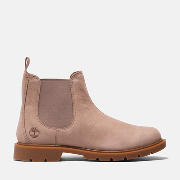 Timberland Linden Woods Chelsea Boot Taupe Nubuck Women'S
