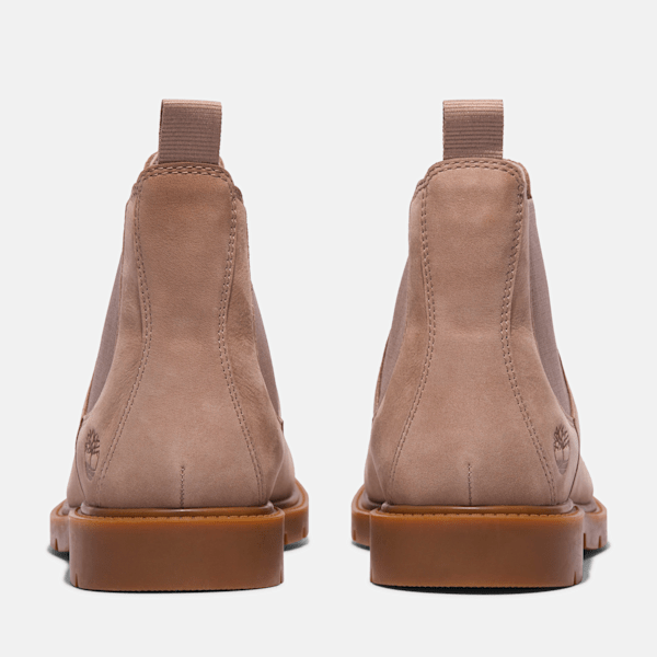 Timberland Linden Woods Chelsea Boot Taupe Nubuck Women'S