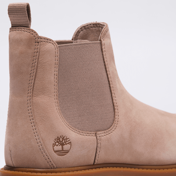 Timberland Linden Woods Chelsea Boot Taupe Nubuck Women'S