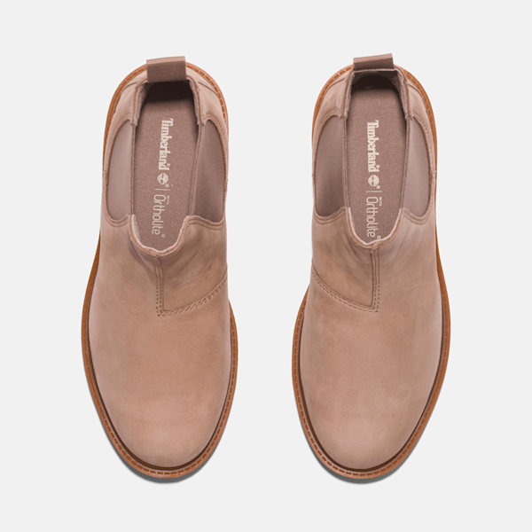 Timberland Linden Woods Chelsea Boot Taupe Nubuck Women'S