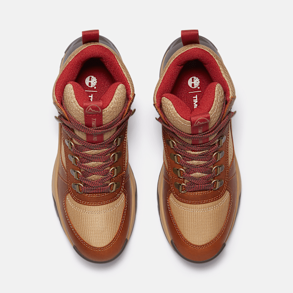 Timberland Mt Maddsen Peak Waterproof Hiking Boot Rust Full-Grain Women'S