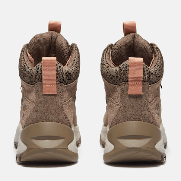 Timberland Mt Maddsen Peak Waterproof Hiking Boot Taupe Suede Women'S