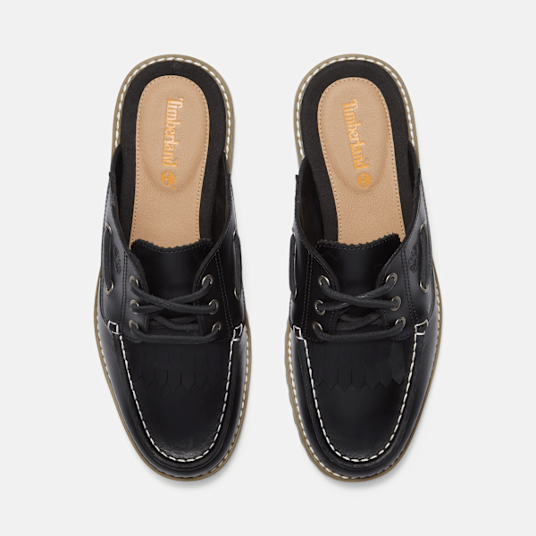 Timberland Noreen Mule Shoe Black Full-Grain Women'S