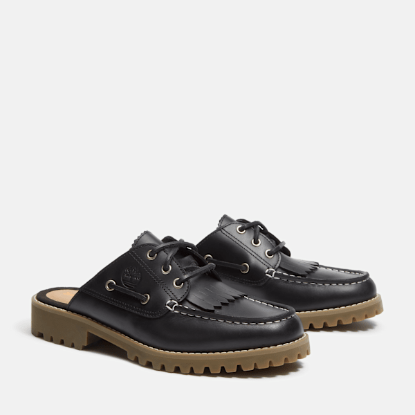 Timberland Noreen Mule Shoe Black Full-Grain Women'S